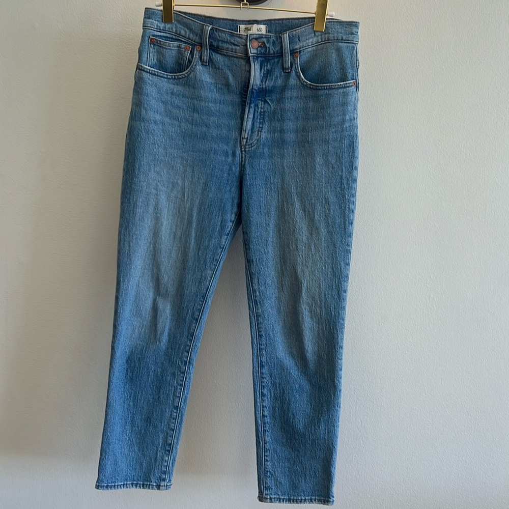 Madewell straight jeans sz 31